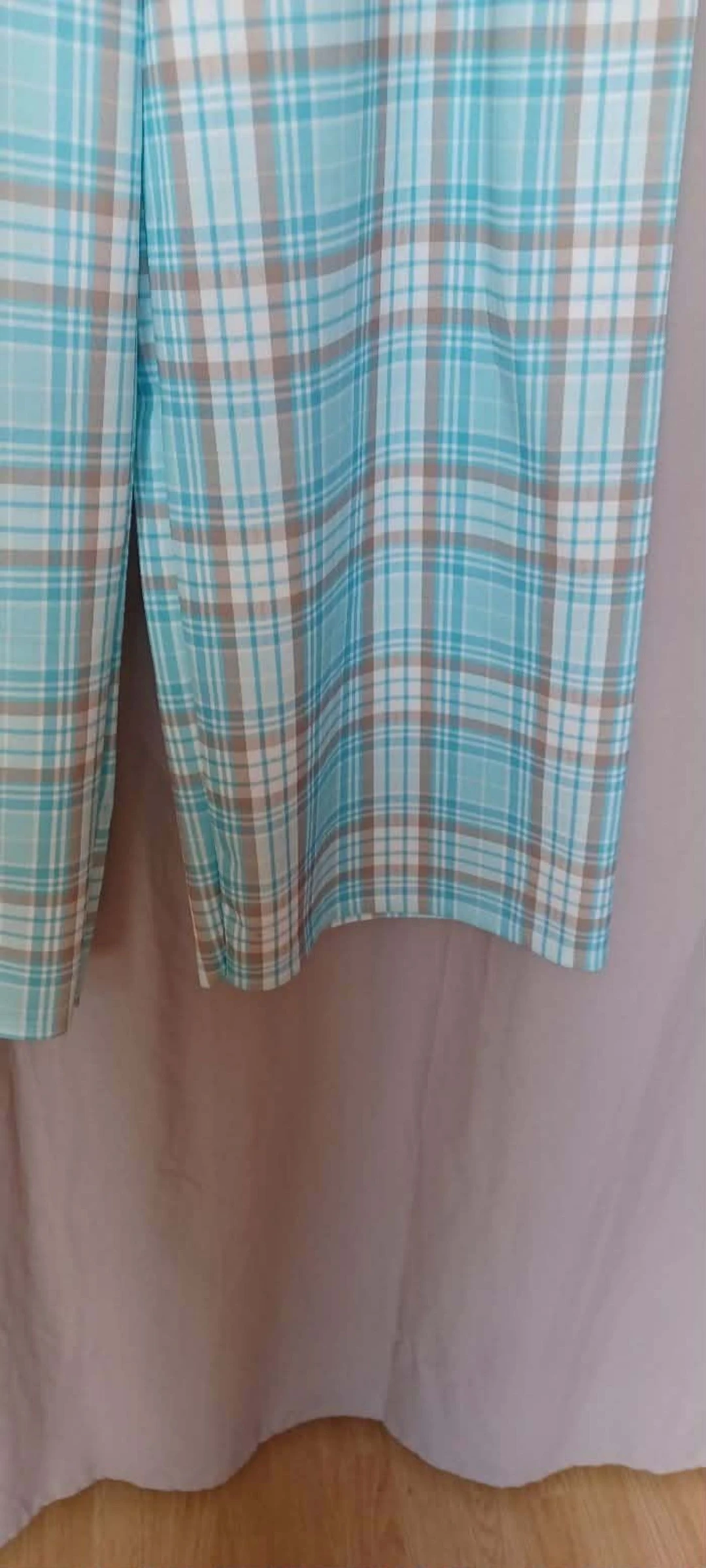 Magnífico calça de perna larga feminina tamanho único – photo 3